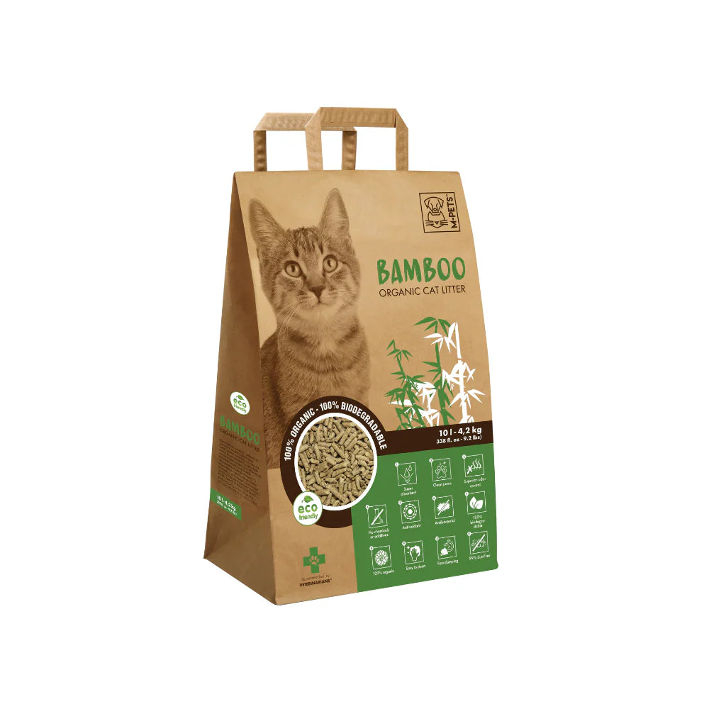 M-Pets Bamboo Cat Litter | Organic Cat Litter