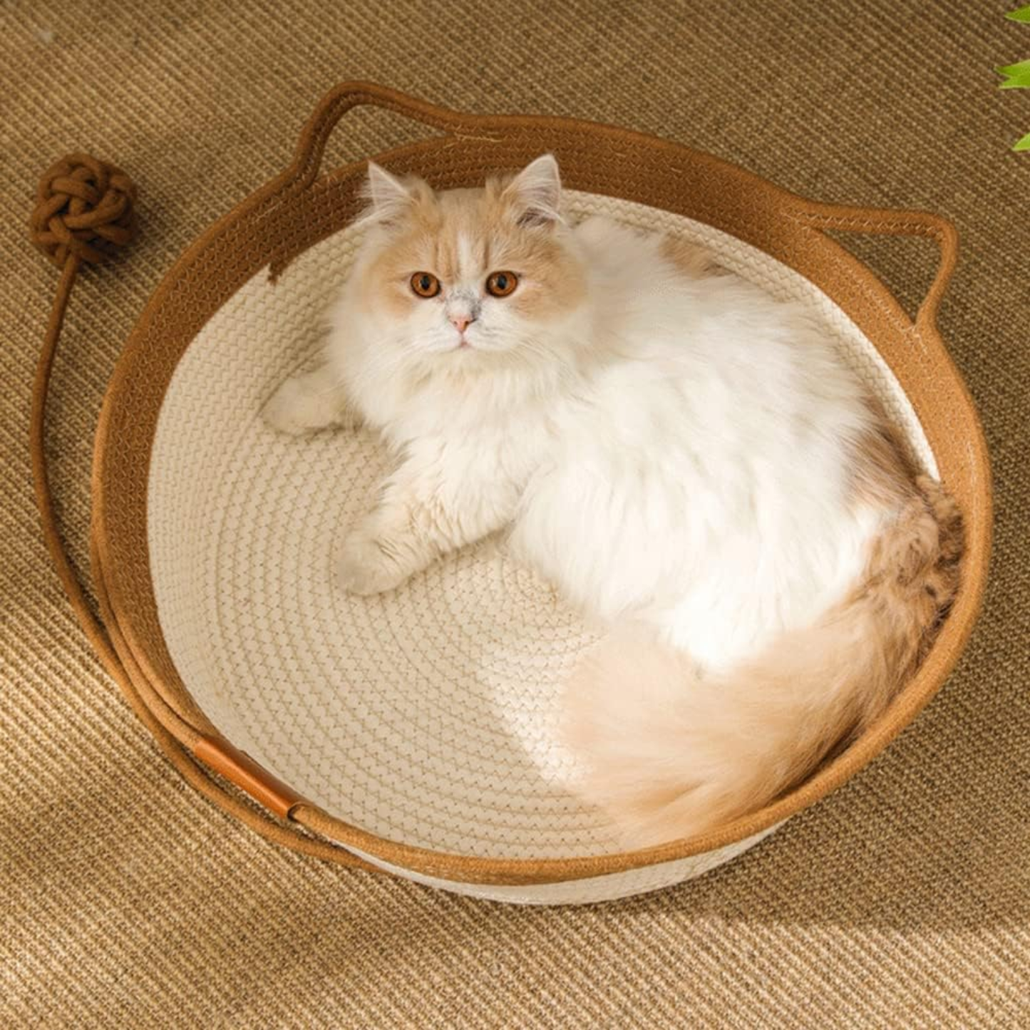 Cotton Rope Cat Nest | Cat Basket Bed