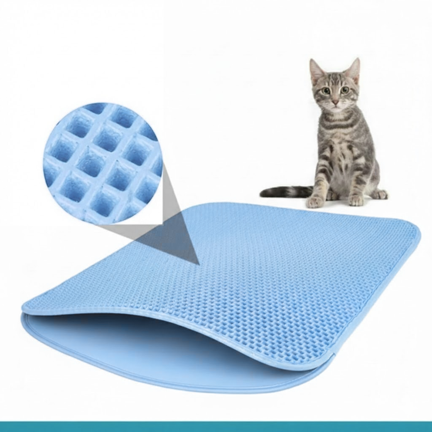 Blue Litter Mat