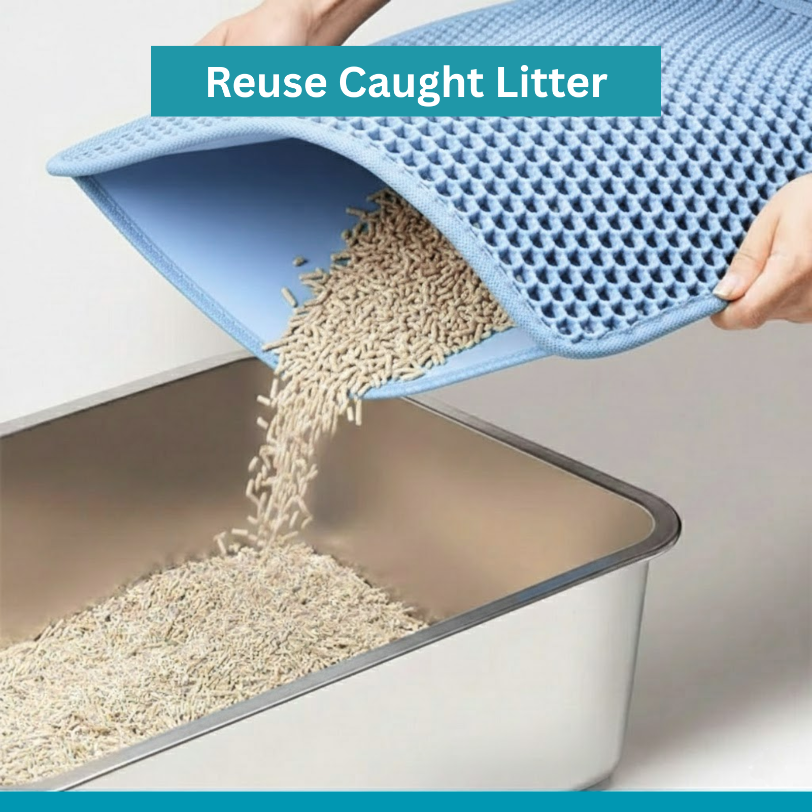 Blue Litter Mat