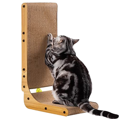 Cat Scratcher | L-Shaped Cat Scratcher Board