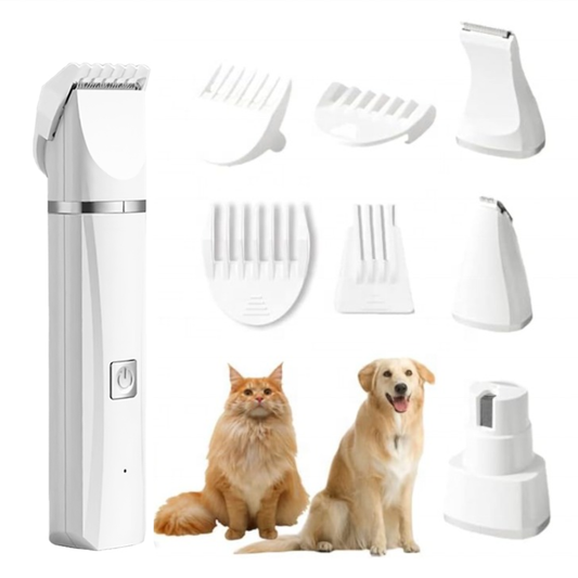 Pet Hair and Nail Trimmer | All-in-one Pet Grooming Kit
