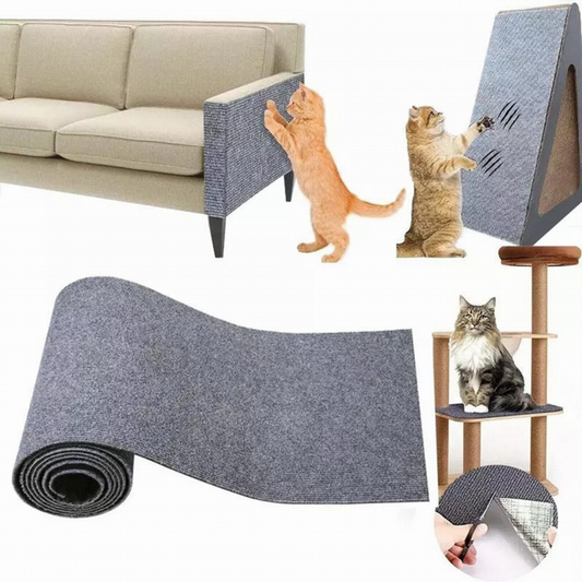 Gray Cat Scratching Mat