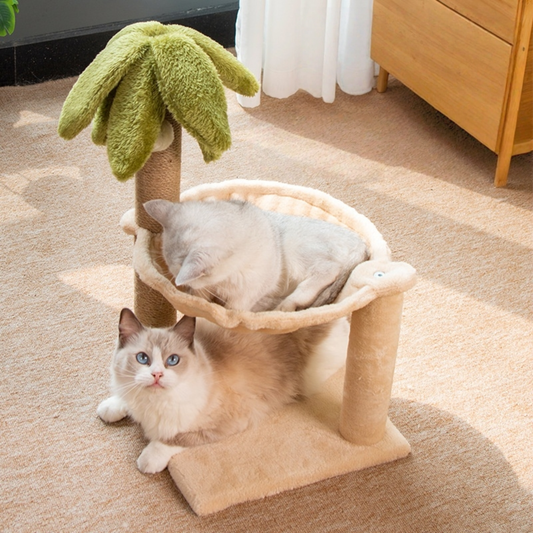 Cat Palm Tree with Hammock | Cat Tree with Hammock