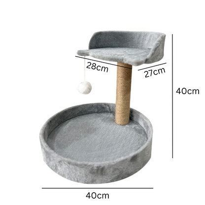 شجرة للقطط | سرير للقطط وعمود للخدش