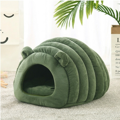 Green Cat Bed