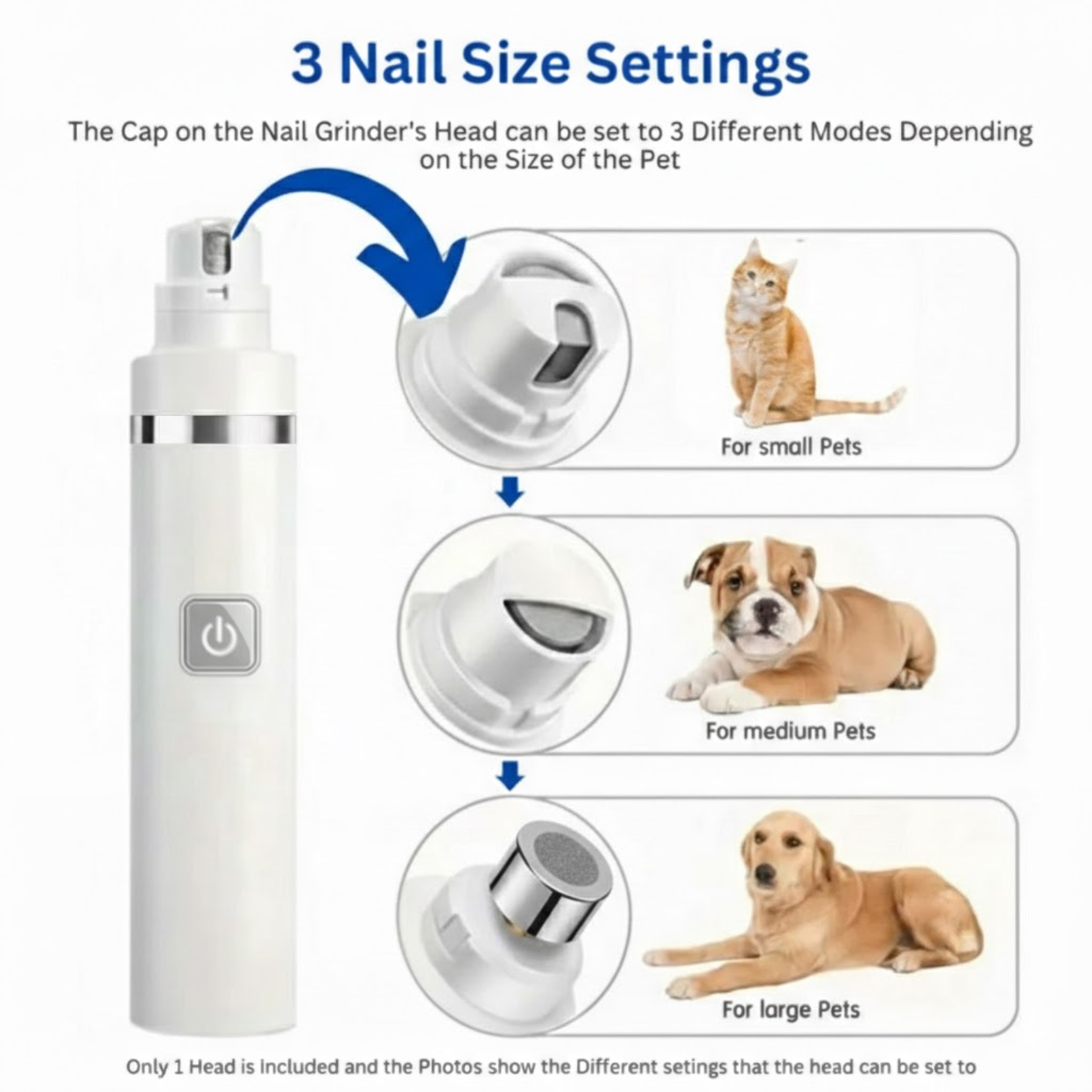Pet Hair and Nail Trimmer | All-in-one Pet Grooming Kit