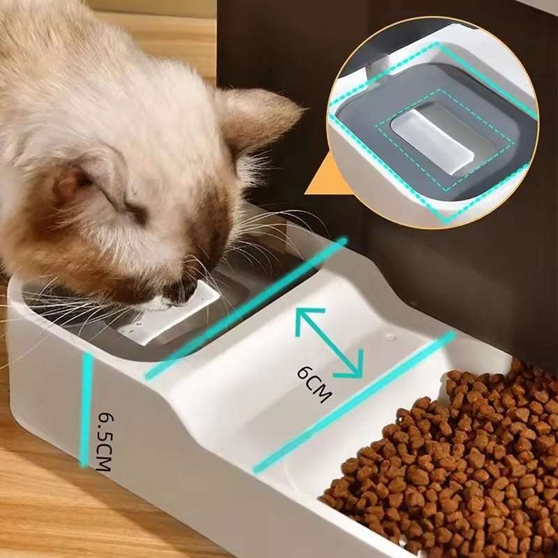 Automatic Pet Food and Water Dispenser