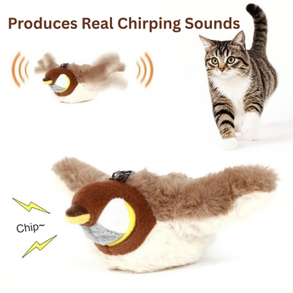 Flapping Bird Cat Toy |  Interactive Bird Toy for Cats