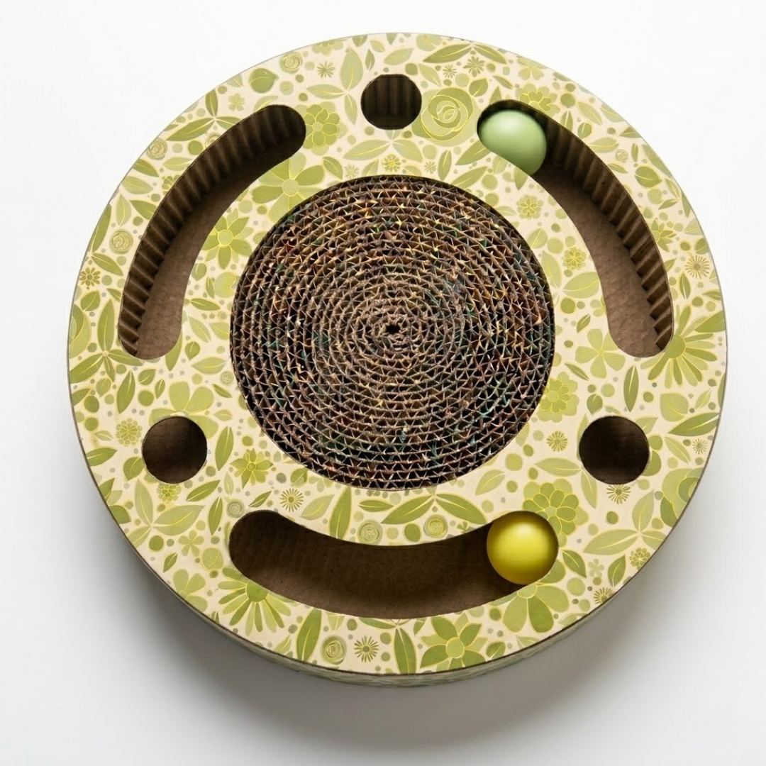 Cat Scratcher and Play Toy | Interactive Cat Toy