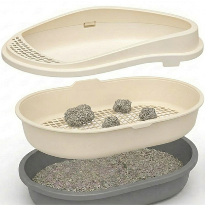 Cat Strainer Litter Box | Scooping Free Litter Box