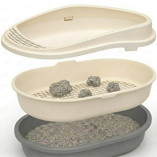 Cat Strainer Litter Box | Scooping Free Litter Box