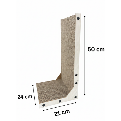 Cat Scratcher | L-Shaped Cat Scratcher Board