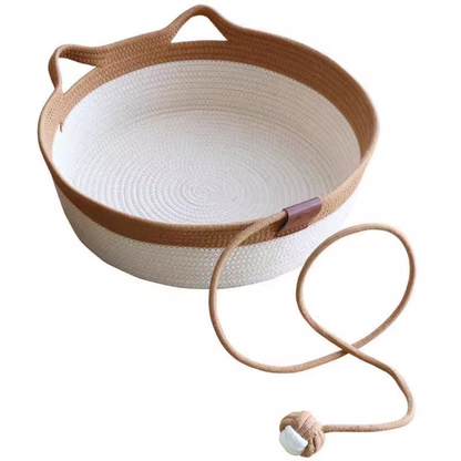 Cotton Rope Cat Nest | Cat Basket Bed