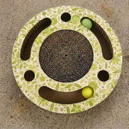 Cat Scratcher and Play Toy | Interactive Cat Toy