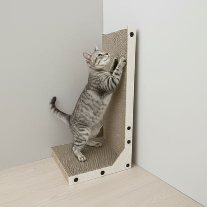 Cat Scratcher | L-Shaped Cat Scratcher Board