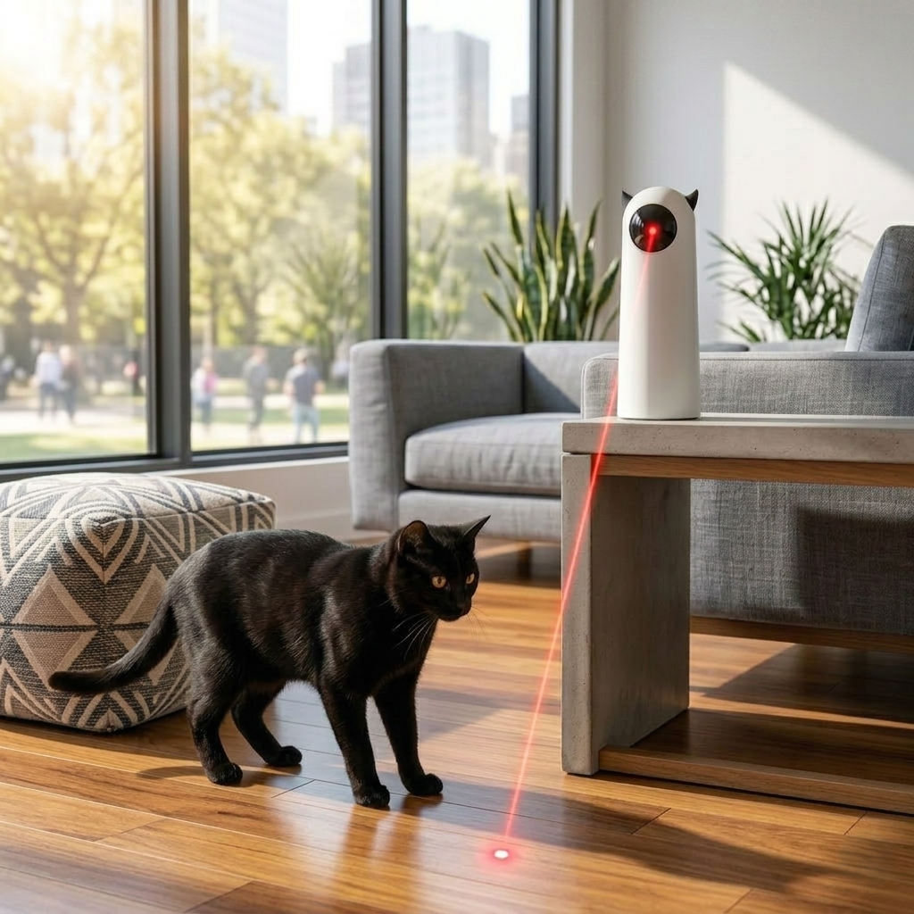 Laser Light Cat Toy | Automatic Laser Toy for Cats
