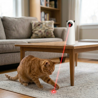 Laser Light Cat Toy | Automatic Laser Toy for Cats