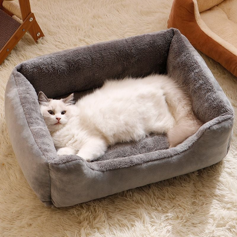 Grey Cat Bed in Qatar
