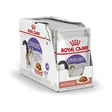 Royal Canin Sterilised Cat Wet Food | Gravy Box (12 pouches)