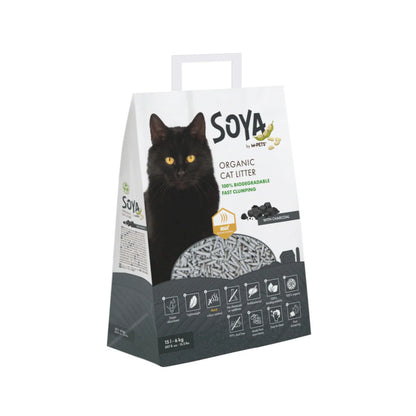 M-Pets Soya Cat Litter | Charcoal